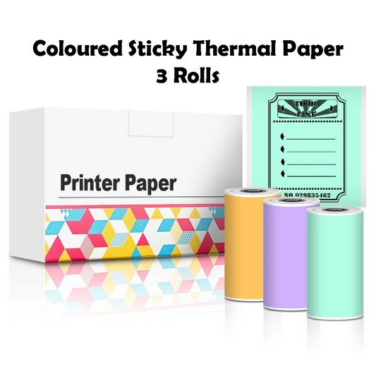 Printy Pockets - Coloured Sticky Rolls